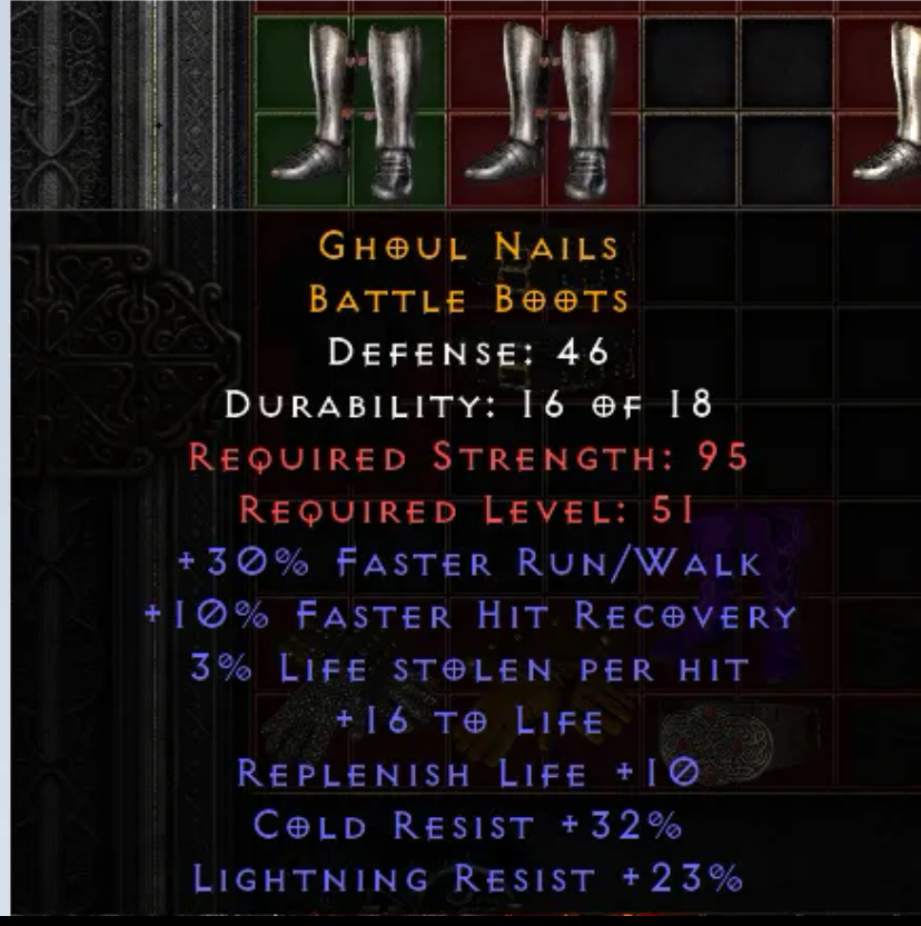 Ghoul Nail Boots (c1)
