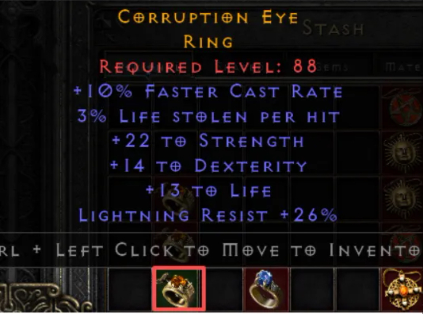 Corruption eye (c1)